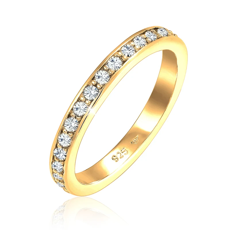 Bandring | Mit Kristallen von Swarovski® (Weiß)