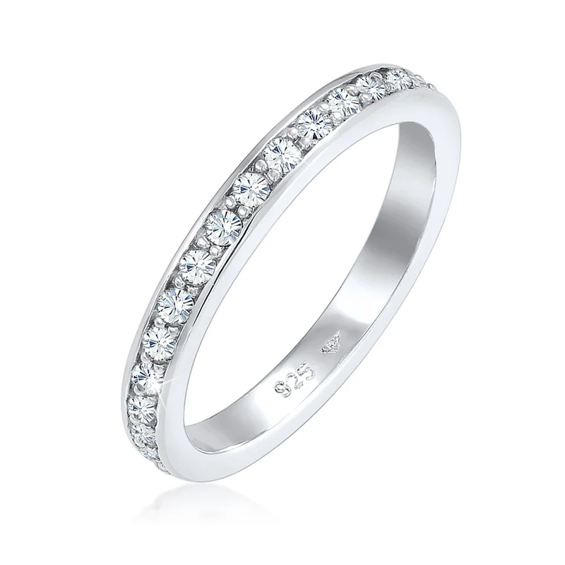 Bandring | Mit Kristallen von Swarovski® (Weiß)