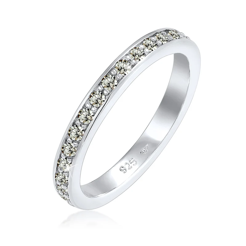 Bandring | Mit Kristallen von Swarovski® (Weiß)