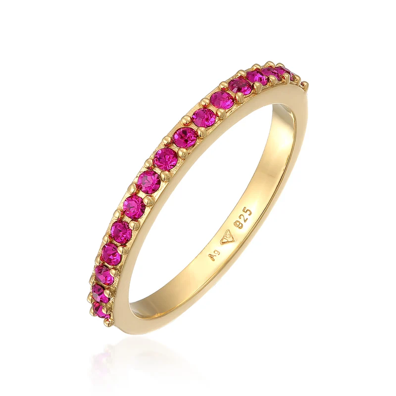 Bandring | Mit Kristallen von Swarovski® (Weiß)