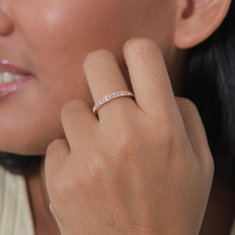 Bandring | Mit Kristallen von Swarovski® (Weiß)