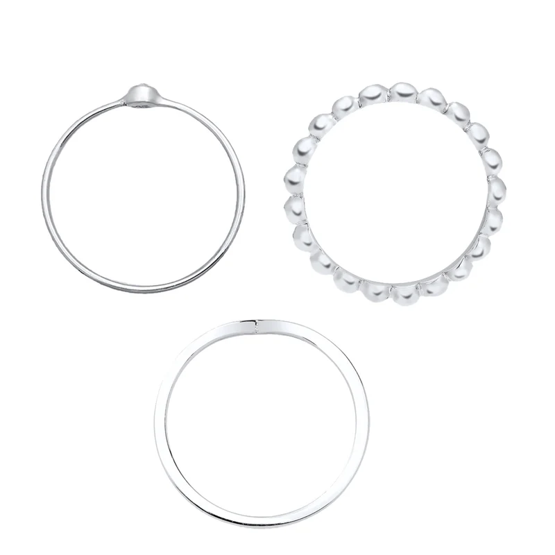 Solitär-Ring | Mit Kristallen von Swarovski® (Weiß)