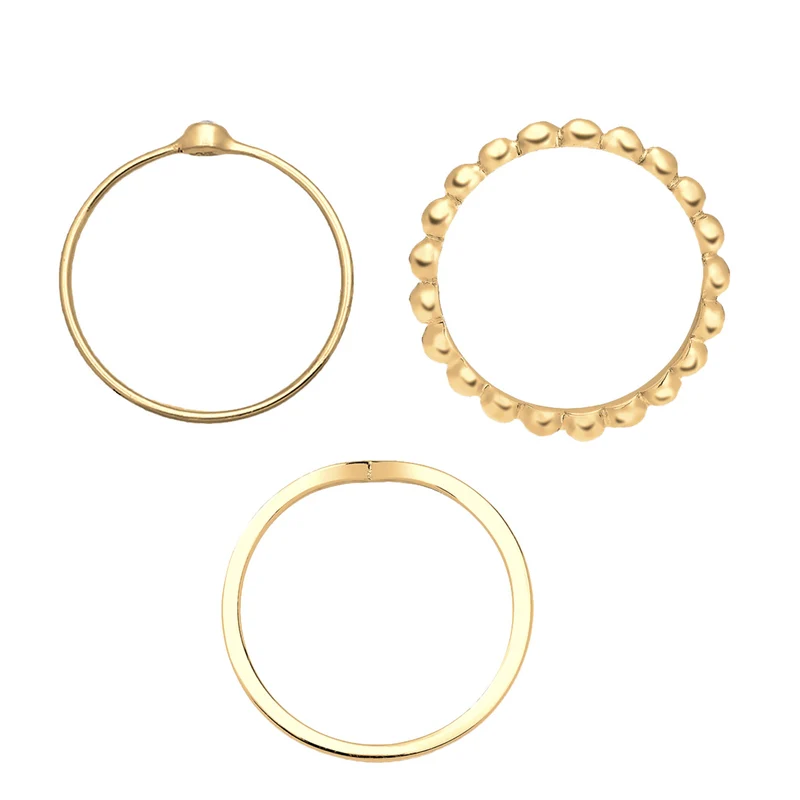 Solitär-Ring | Mit Kristallen von Swarovski® (Weiß)