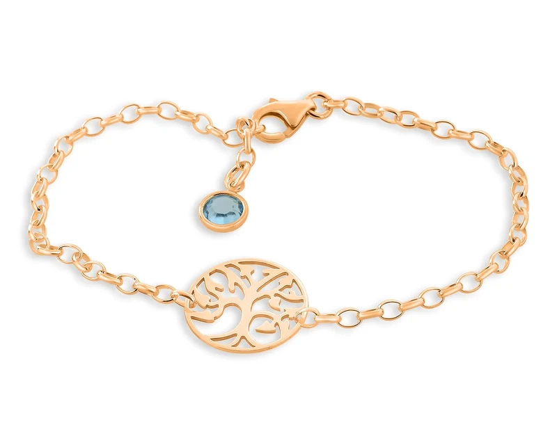 SILBER ARMBAND LEBENSBAUM DAMENSCHMUCK SILBER SCHACHTEL
