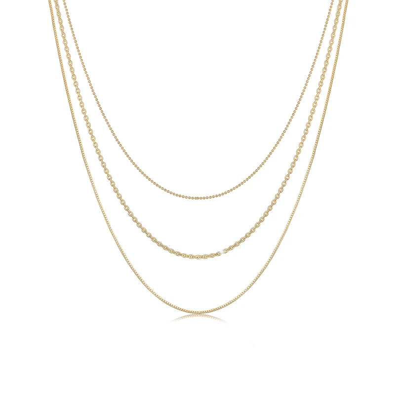 Layer-Halskette Basic Chains