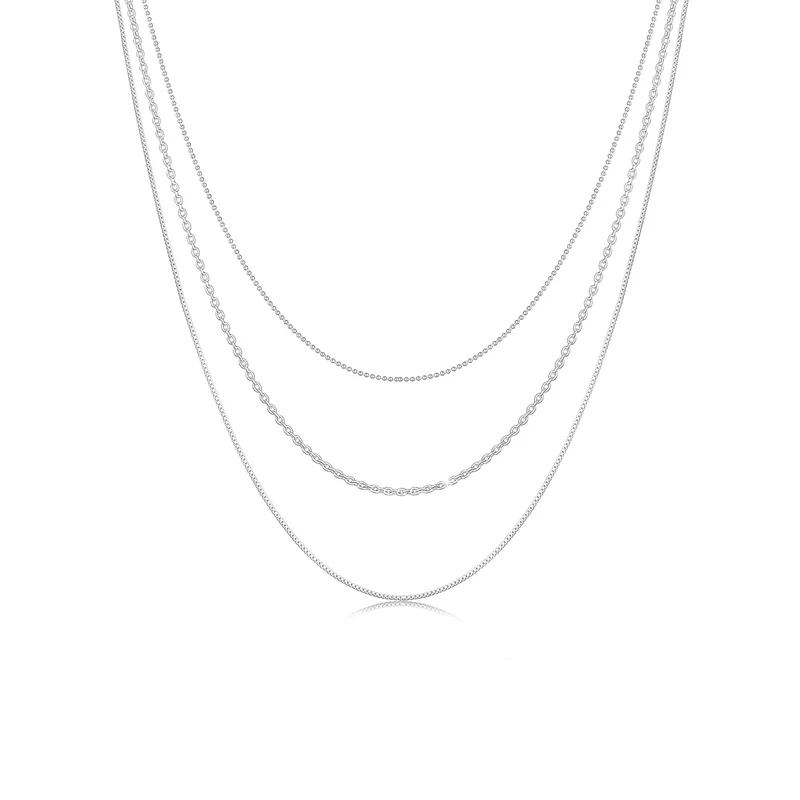 Layer-Halskette Basic Chains