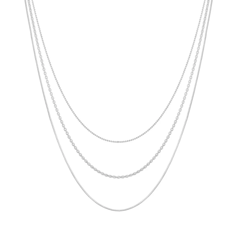 Layer-Halskette Basic Chains
