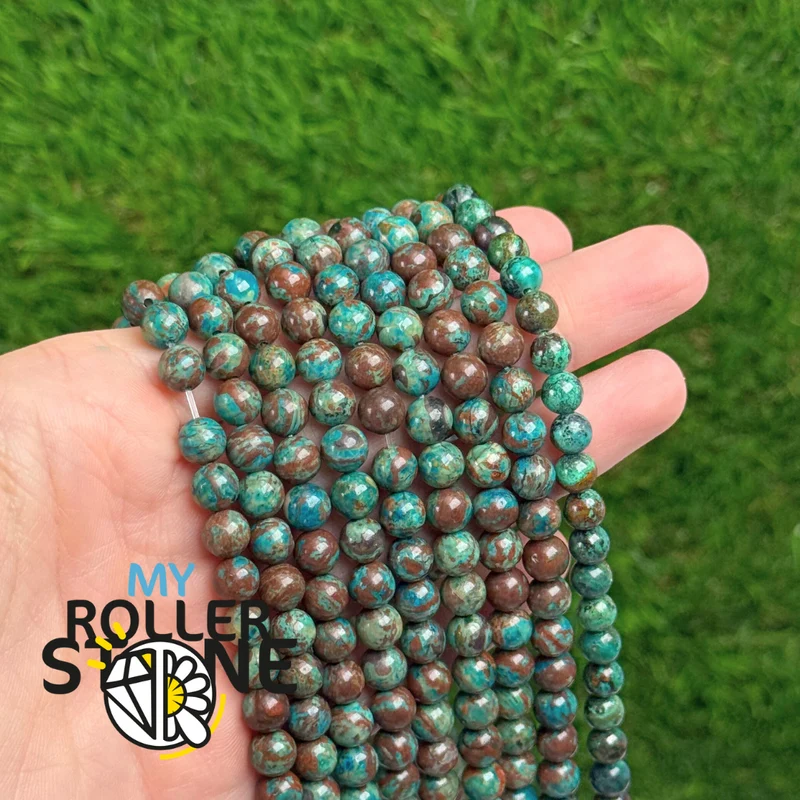 Chrysokoll AB Perle 4MM-6MM