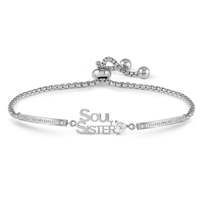 Milleluci Soul Sister Bracelet in Silver & CZ