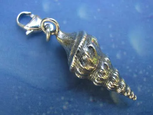Prachthornschnecke neu Charms mit Karabiner