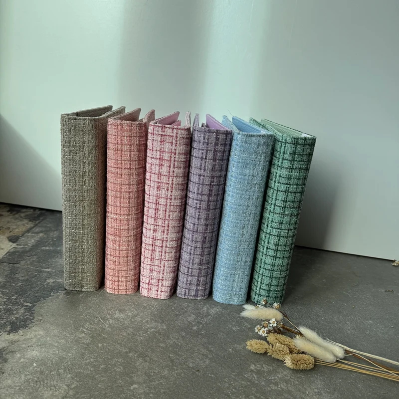De Luxe Binder Ringbuch A5 - Stoff Edition