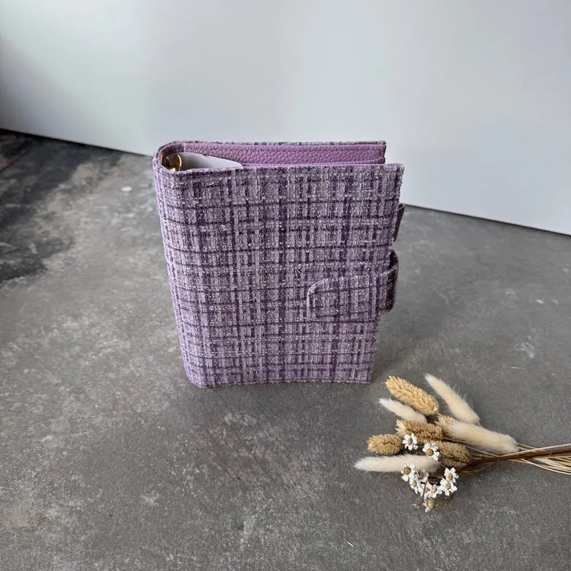De Luxe Binder Ringbuch A6 - Stoff Edition