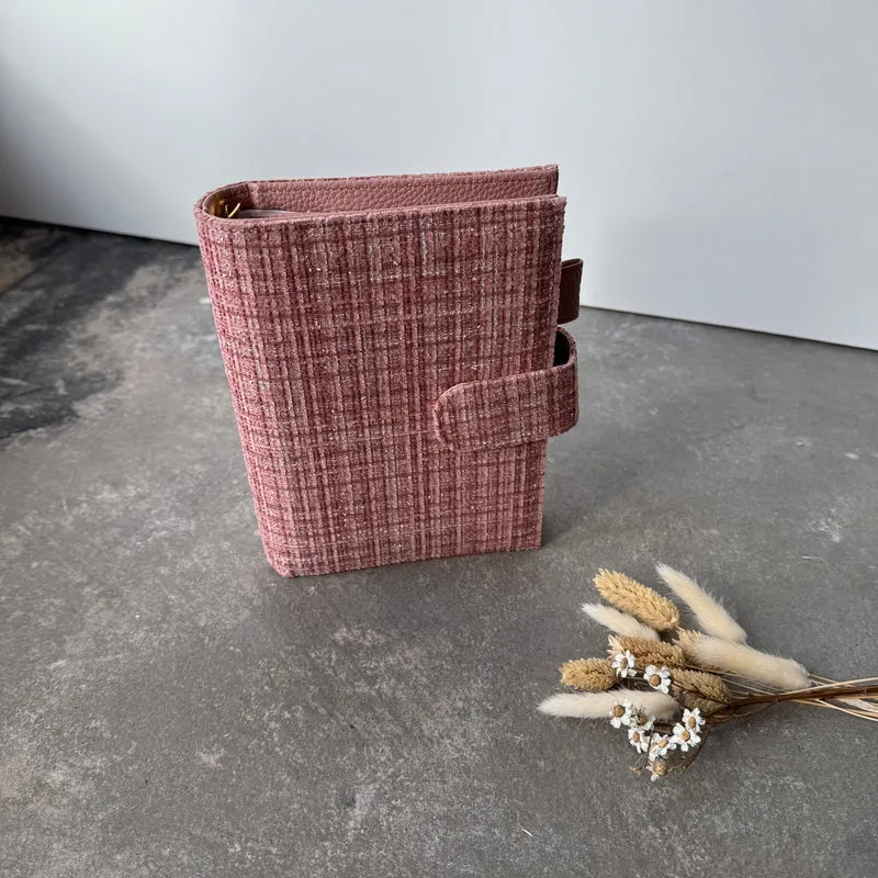 De Luxe Binder Ringbuch A6 - Stoff Edition