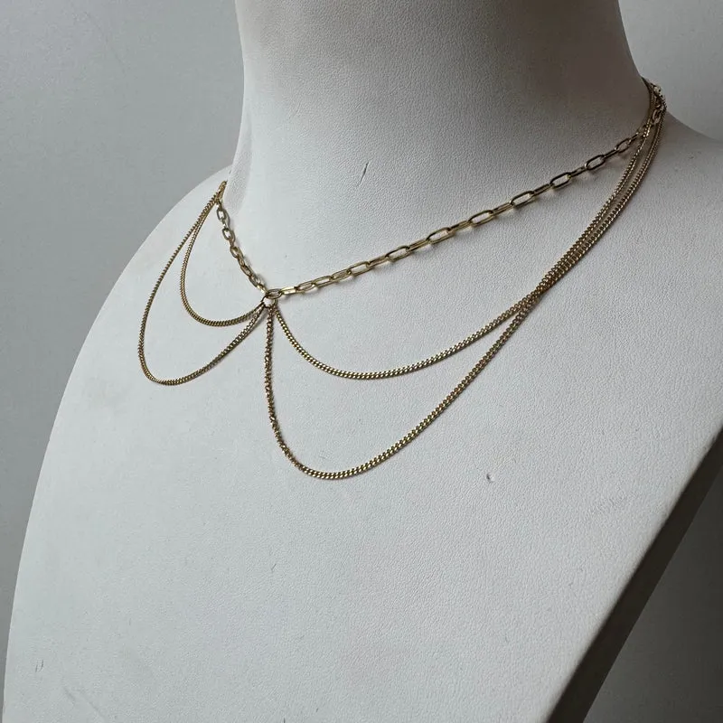 Special Three Kette | Gold