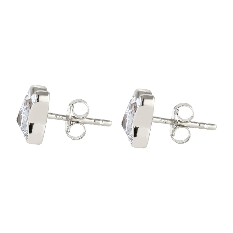 Ohrstecker Schmetterling | Mit Kristallen von Swarovski® (Weiß)