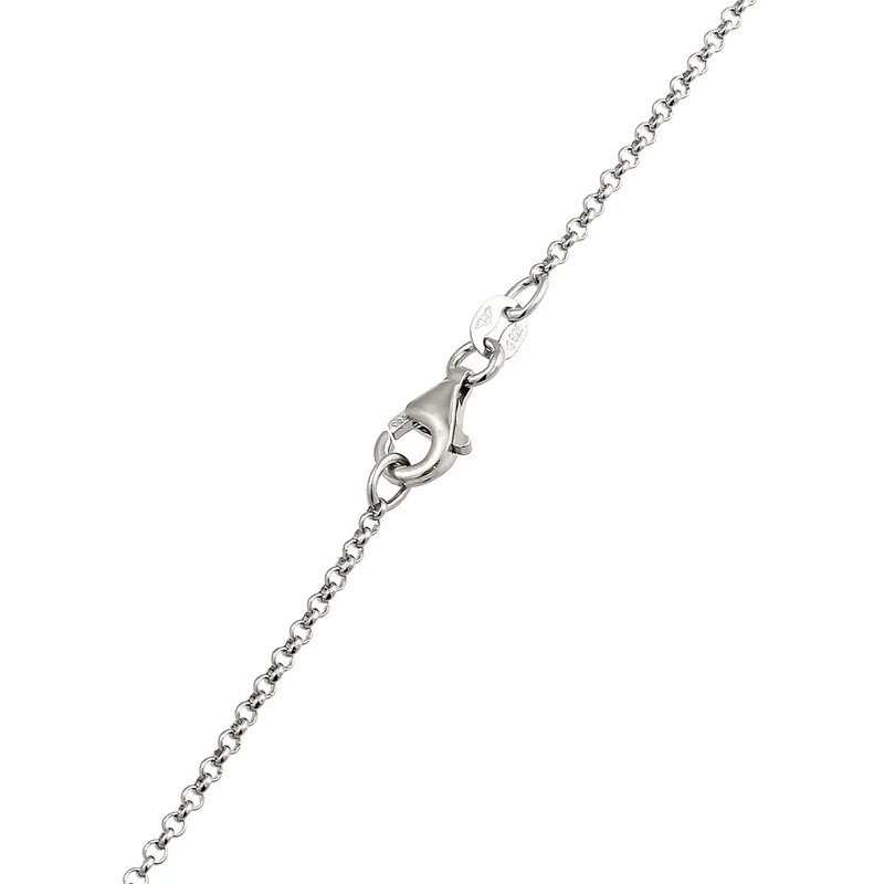 Halskette Schmetterling | Mit Kristallen von Swarovski® (Weiß)