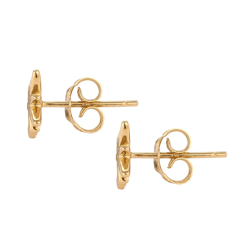 Ohrstecker Stern | Lab Grown Diamant (Weiß, 0.015 ct)