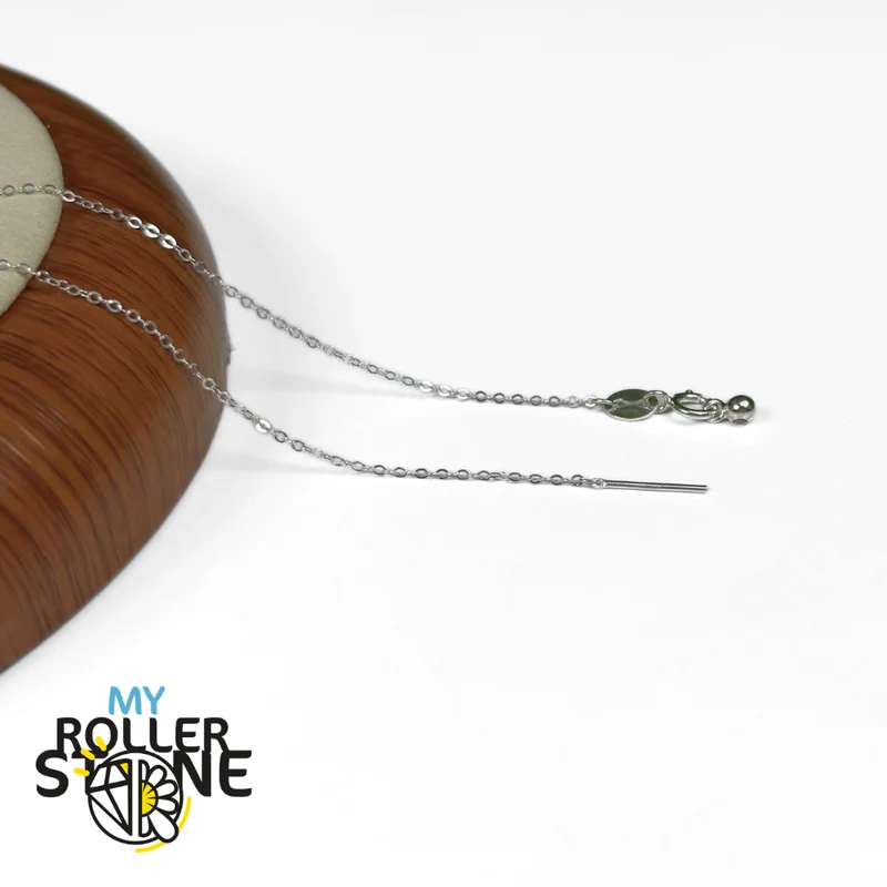 Verstellbare (gleitende) Gliederkette aus 925er Sterlingsilber (45 cm)