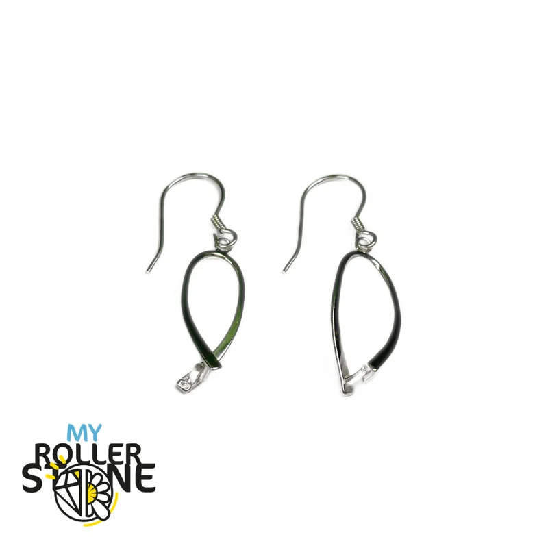 Ohrringverschlüsse mit Ösen aus 925er Sterlingsilber