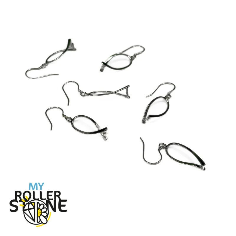 Ohrringverschlüsse mit Ösen aus 925er Sterlingsilber
