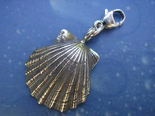 Pilgermuschel neu xs Charms mit Karabiner