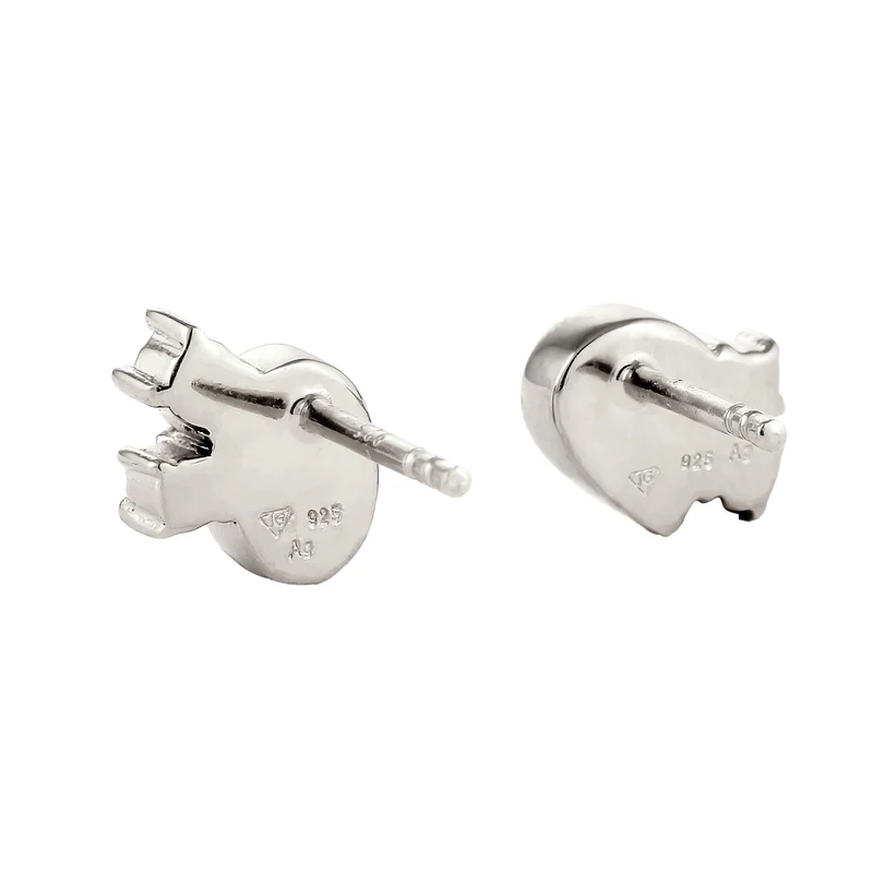 Ohrstecker Oval | Mit Kristallen von Swarovski® (Pink & Hellgrün & Blau)