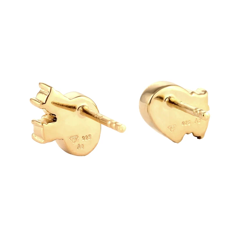 Ohrstecker Oval | Mit Kristallen von Swarovski® (Pink & Hellgrün & Blau)
