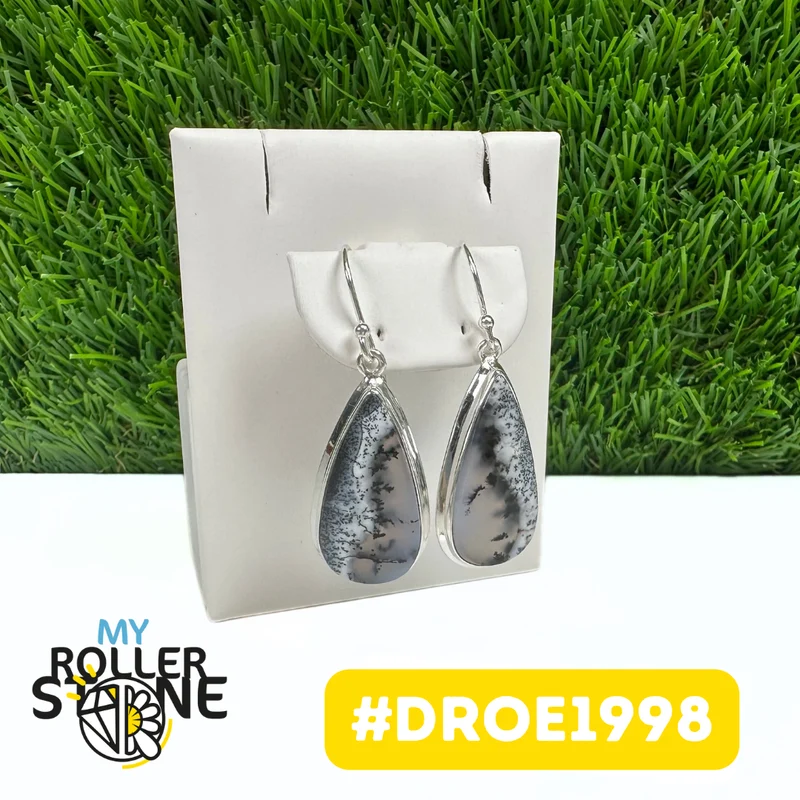 Dendritische Opal-Ohrringe #DROE1998