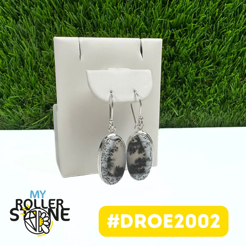 Dendritische Opal-Ohrringe #DROE2002