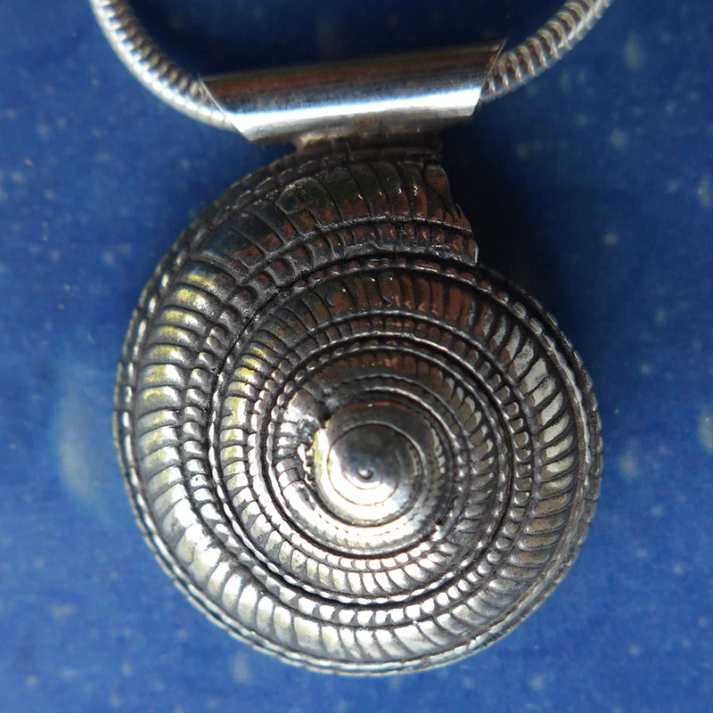 Perlenschmuck Schnecke Sonnenuhr