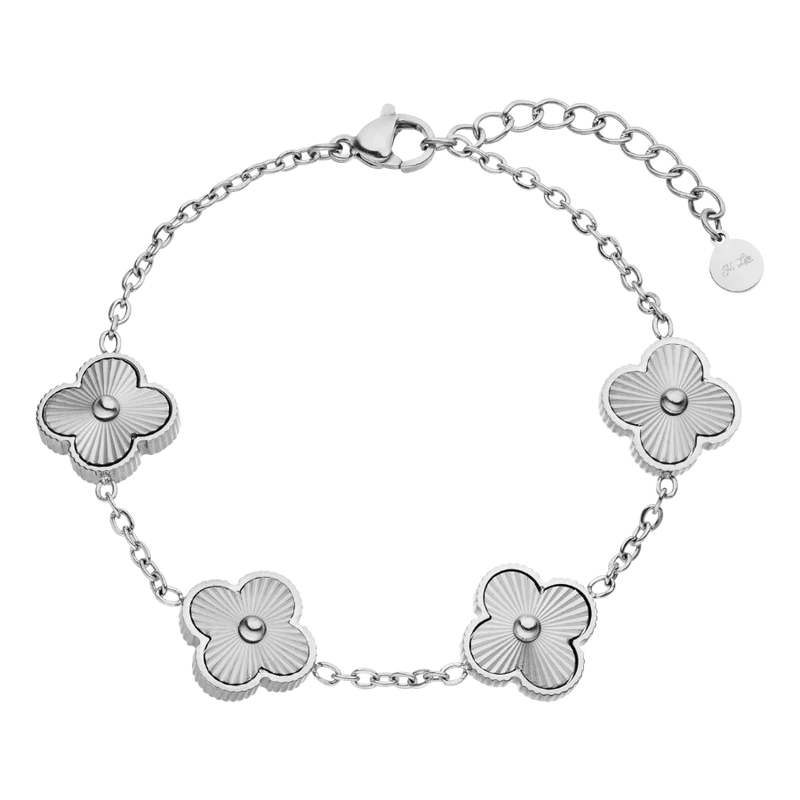 Golden Lucky Leaf Abbaddon Armband 14K Vergoldet