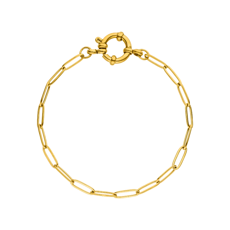 Teresa Charm Armband 18K Vergoldet