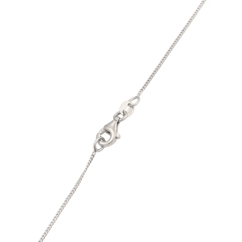 Halskette Kreuz | Laborgezüchteter Diamant (Weiß, 0.02 ct)