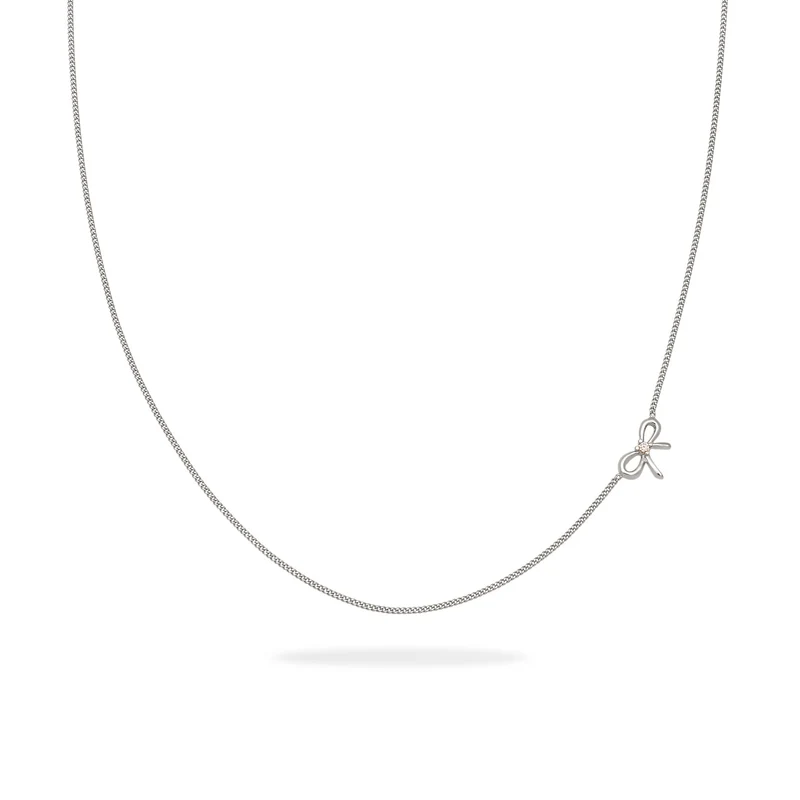 Choker Schleife | Zirkonia (Weiß)