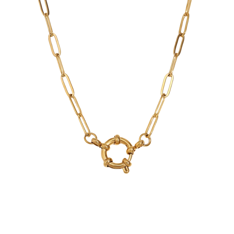 Teresa Charm Kette 18K Vergoldet