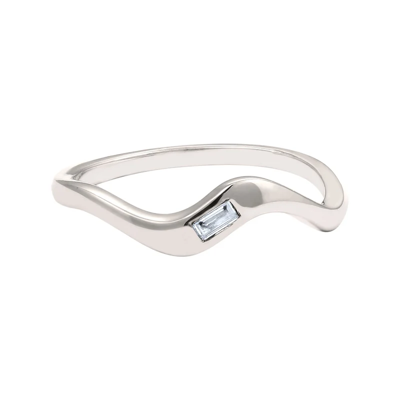 Ring | Topas (Weiß)