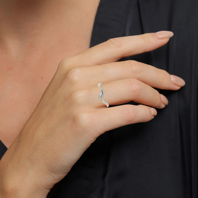 Ring | Topas (Weiß)