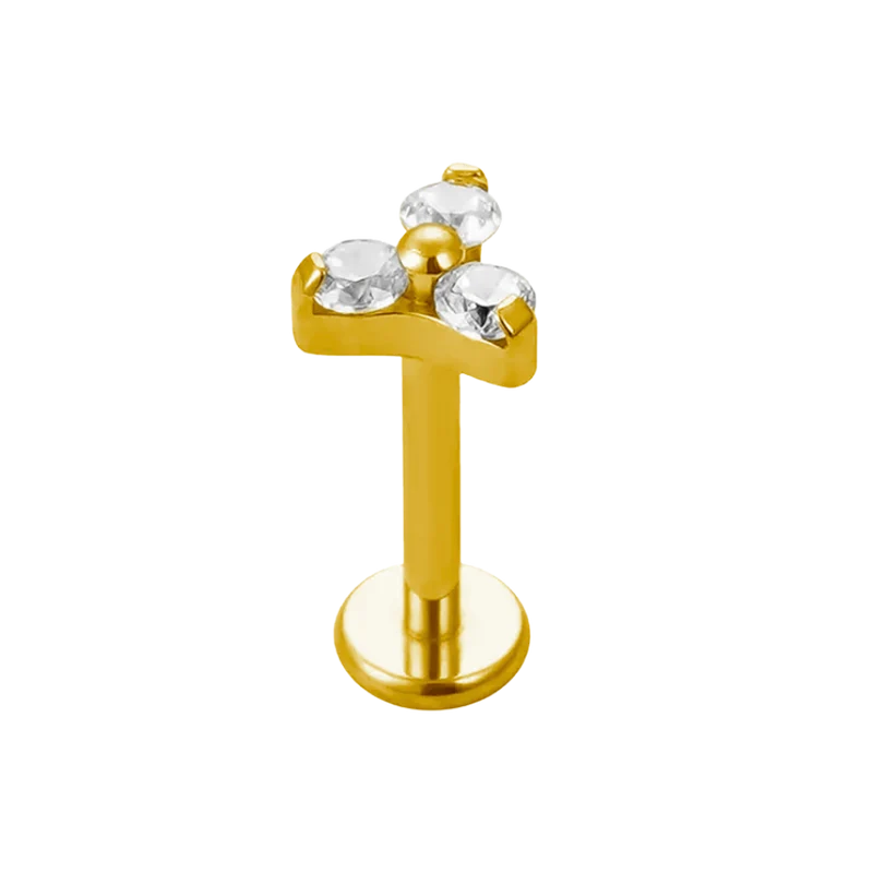 Trinity Labret Piercing - Titan