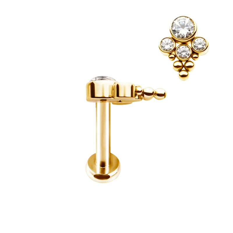 Queen Labret Piercing - Titan