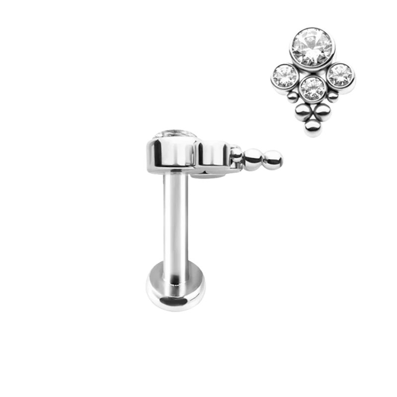 Queen Labret Piercing - Titan