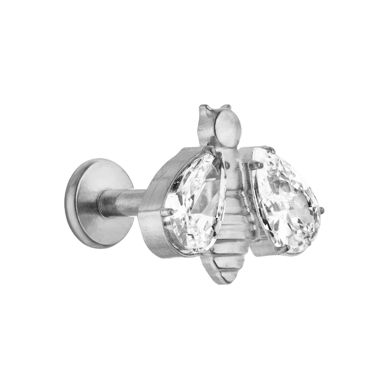 Heavenly Bee Labret Piercing - Titan