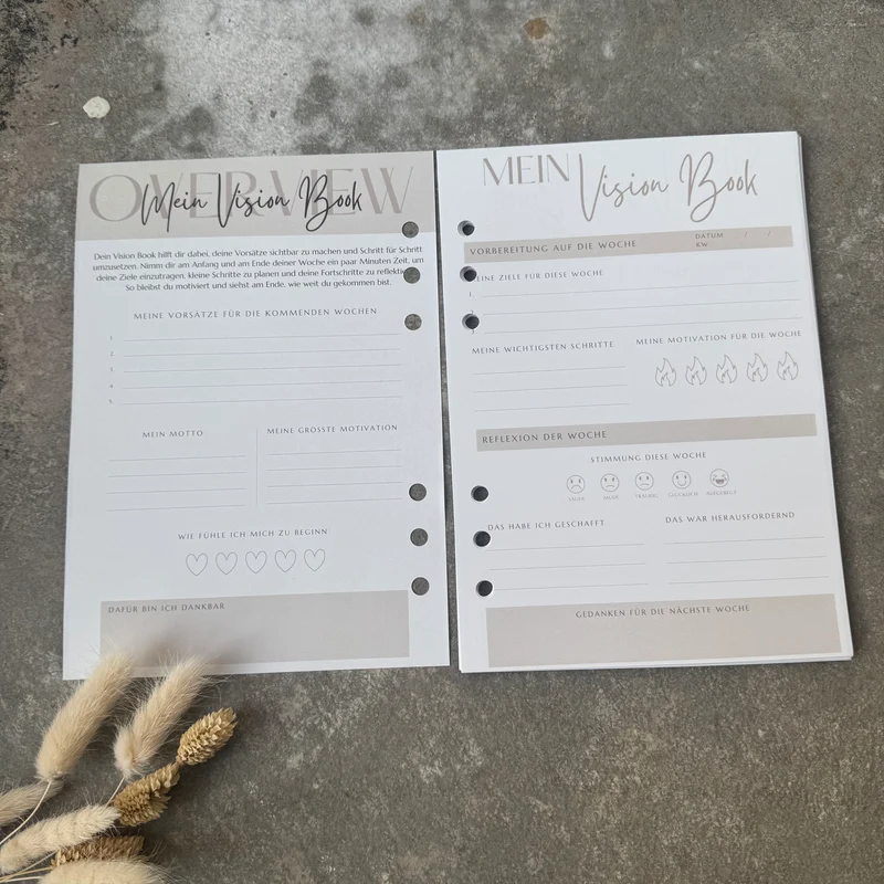 Mein Vision Book Planer