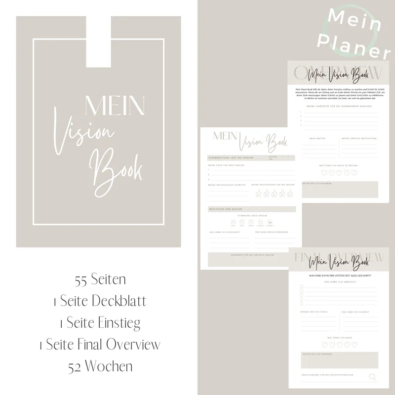 Mein Vision Book Planer
