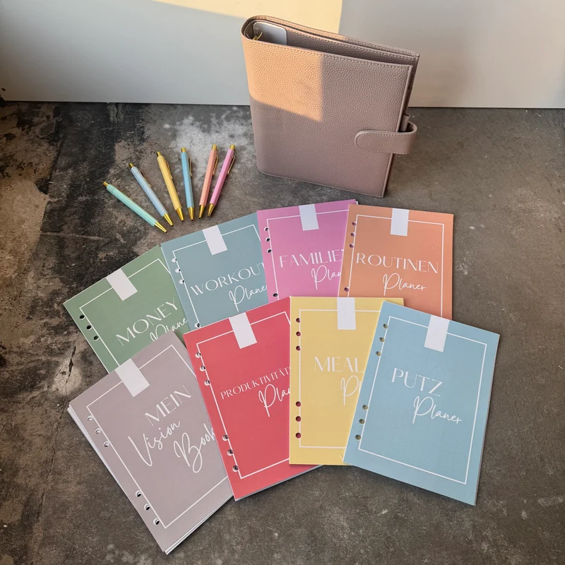 Planer Bundle - A5 Binder Toffee