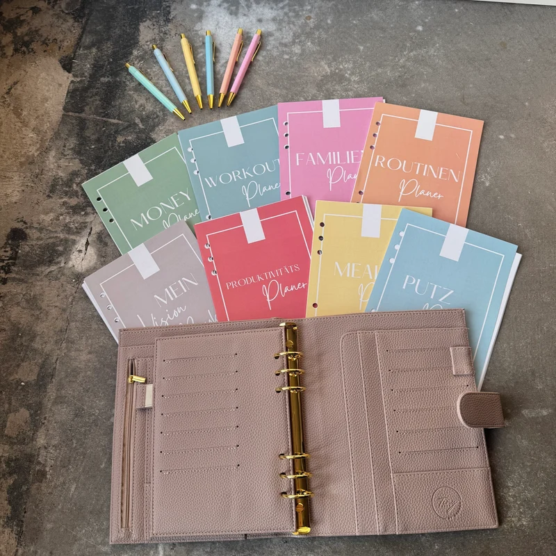 Planer Bundle - A5 Binder Toffee