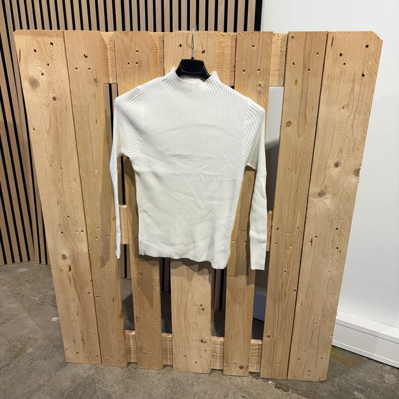 Ripped Longsleeve - Weiß