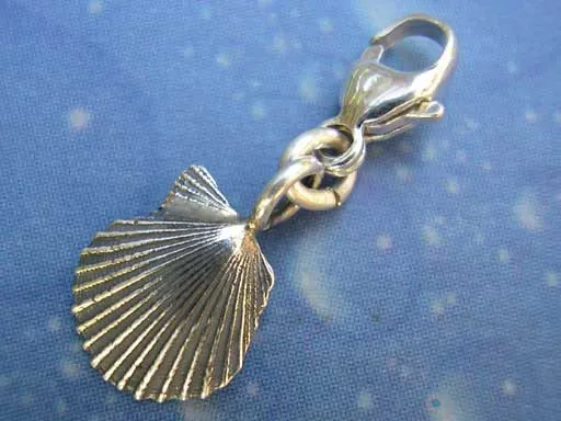 Pilgermuschel xxs Charms mit Karabiner