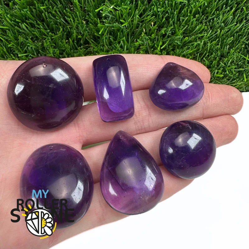 5A Amethyst Anhänger gebohrt
