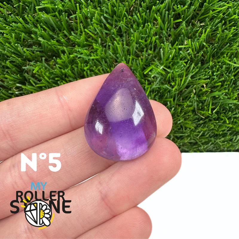 5A Amethyst Anhänger gebohrt