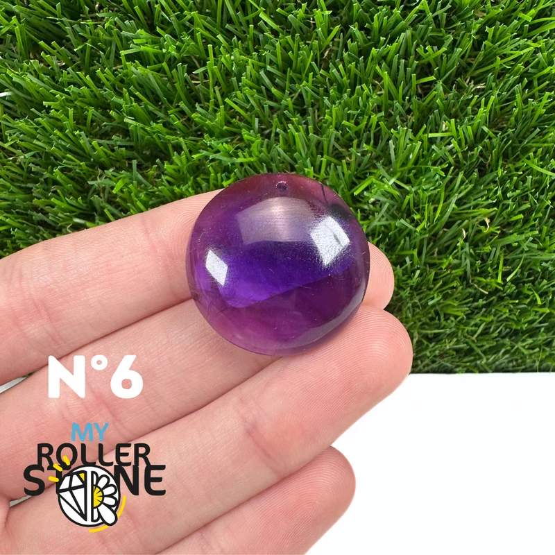 5A Amethyst Anhänger gebohrt